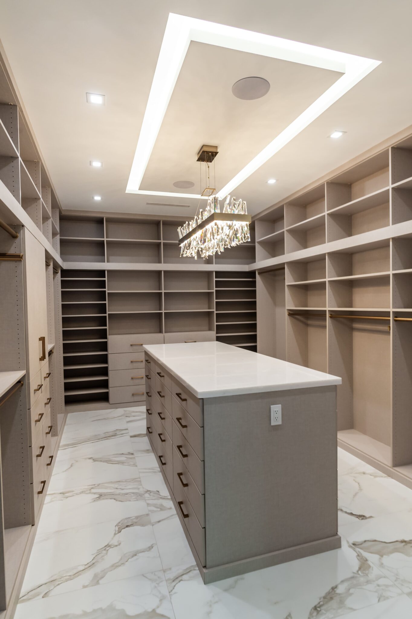 Luxury walk in closets