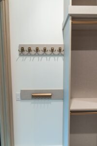 Luxury cabinet hooks in gold color