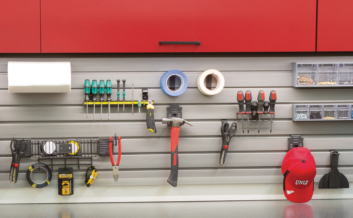 Garage Accessories - Slatwall Systems: Storage Organizer