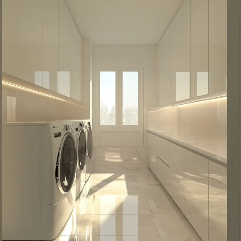 Lrc5-Minimalist-Laundry-Room-With-Glossy-White-Cabinets