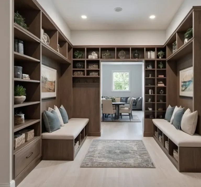 M9-Custom-Mudroom-Cabinets-With-Shelving-And-Seating