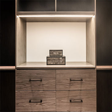 Custom Closet Doors And Drawers With Seamless Functionality And Modern Design.