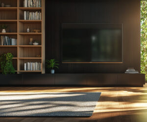 E19-entertainment-center-with-storage-and-bookshelves